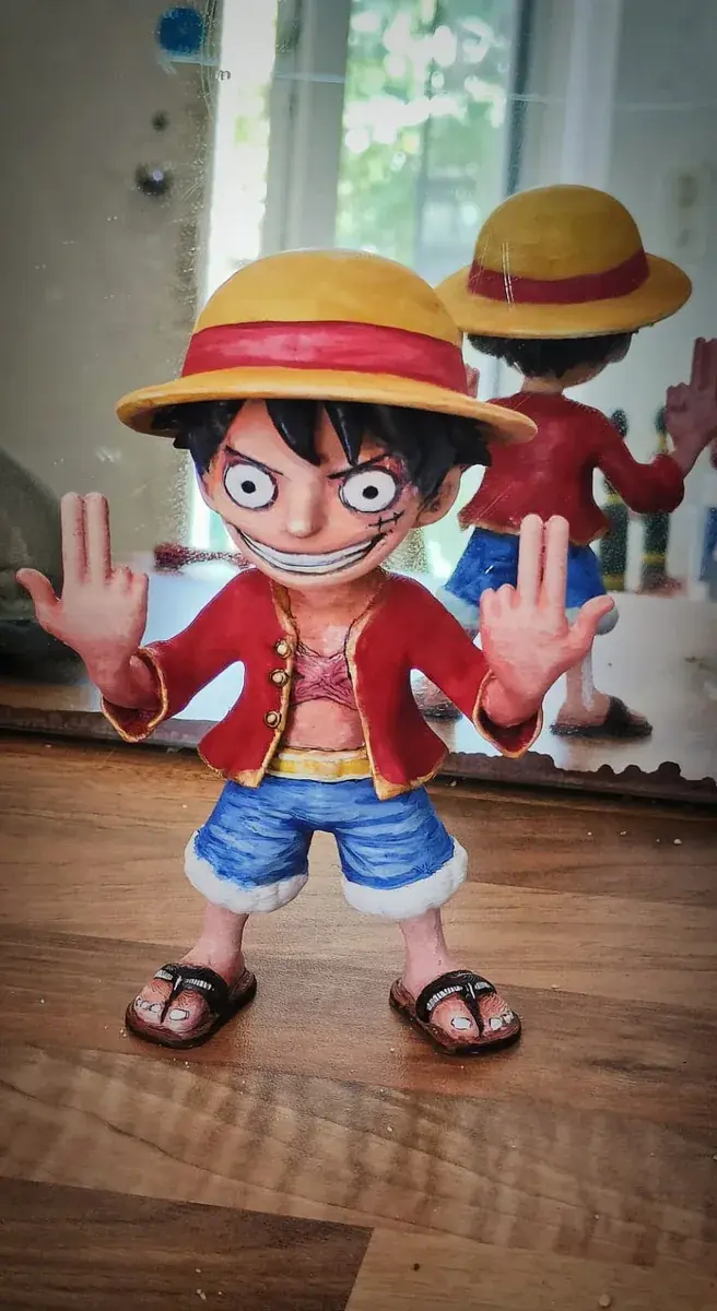 Monkey D. Luffy Painted by Acet