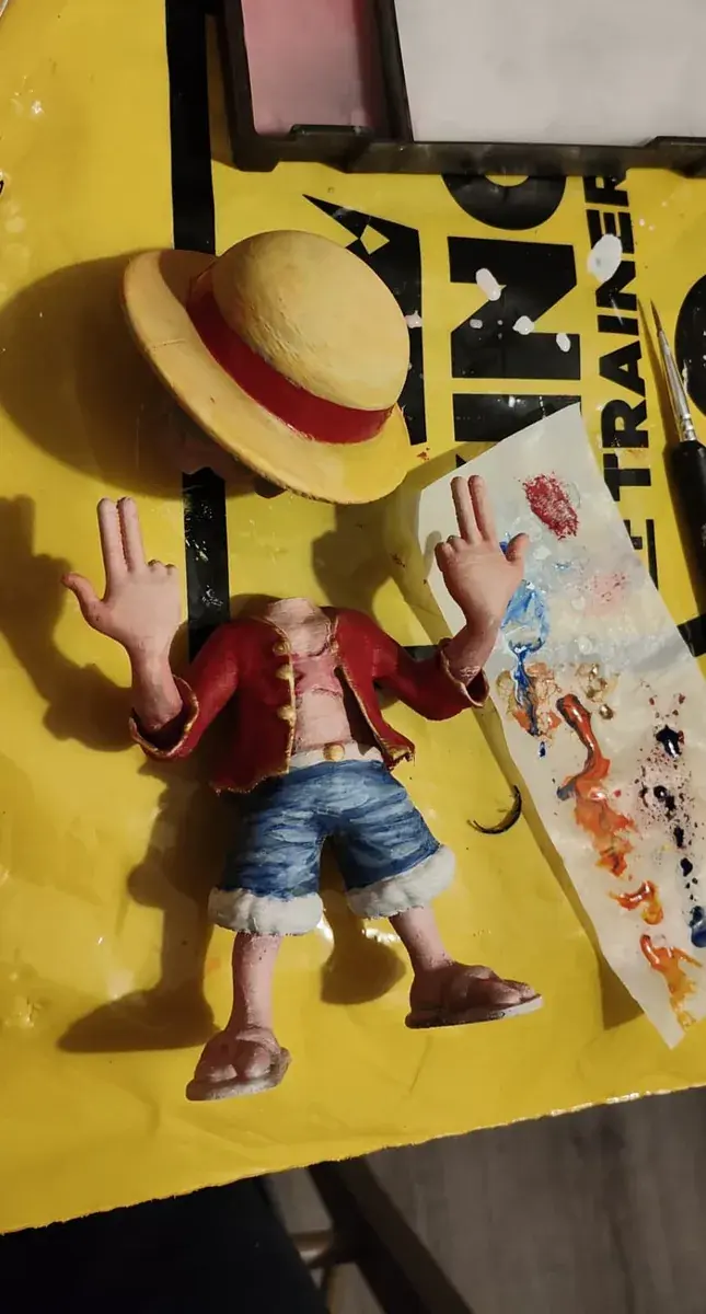 Monkey D. Luffy Painted by Acet